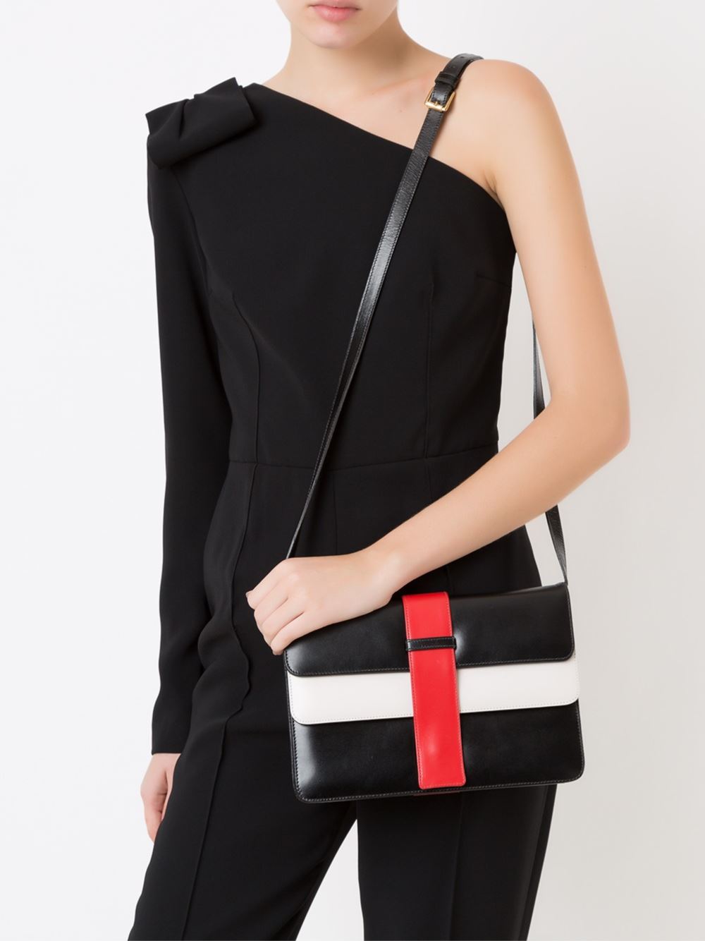 color block cross body bag