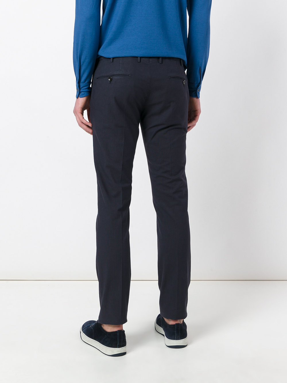 slim-fit trousers