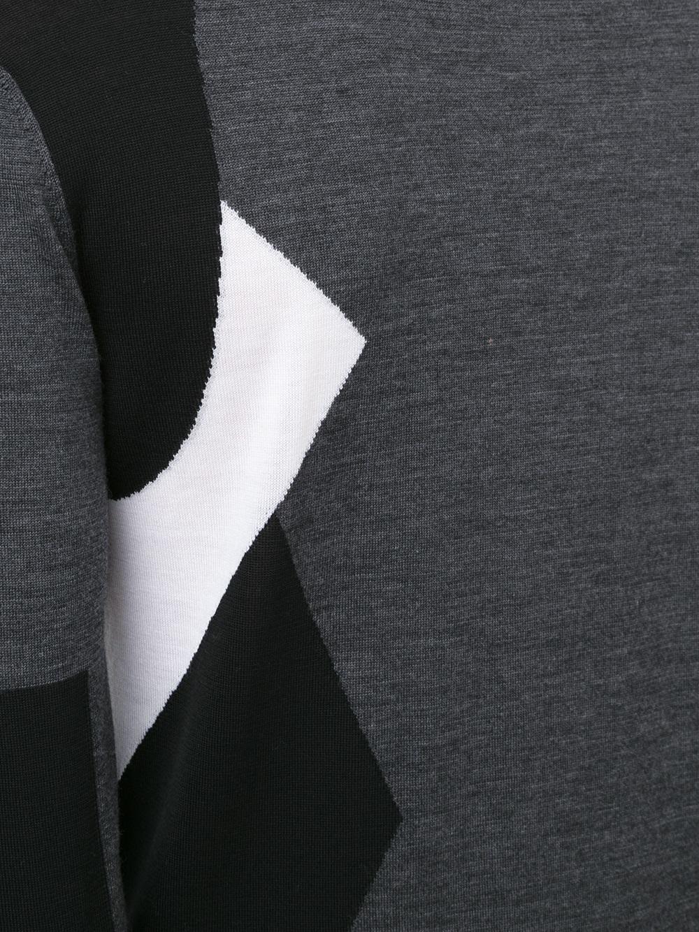 colour block jumper