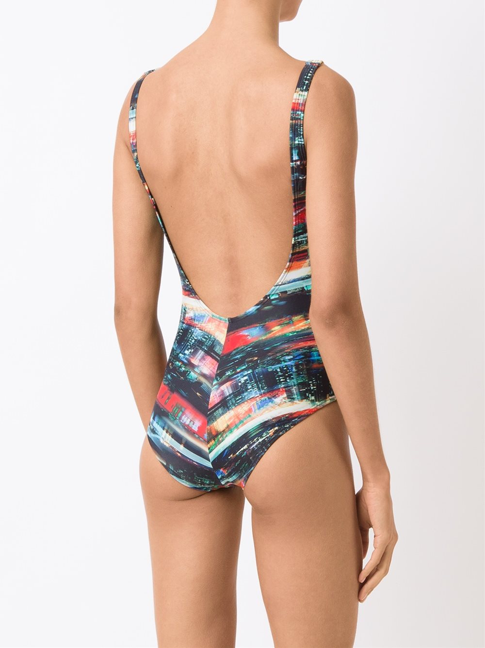 twist detail swimsuit