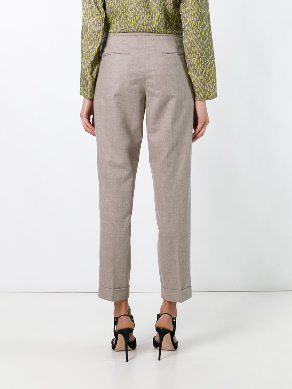 cropped trousers