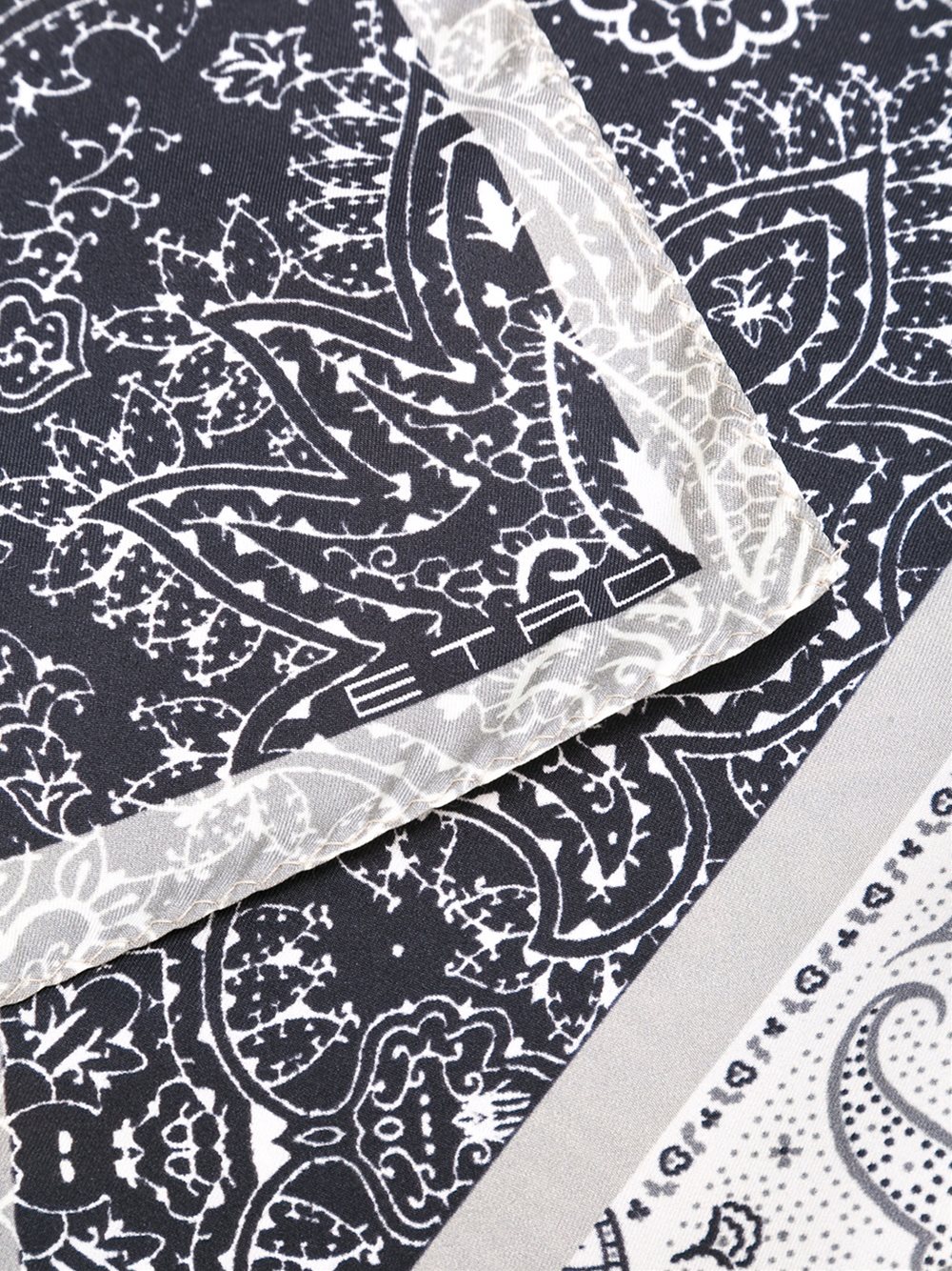 abstract print scarf