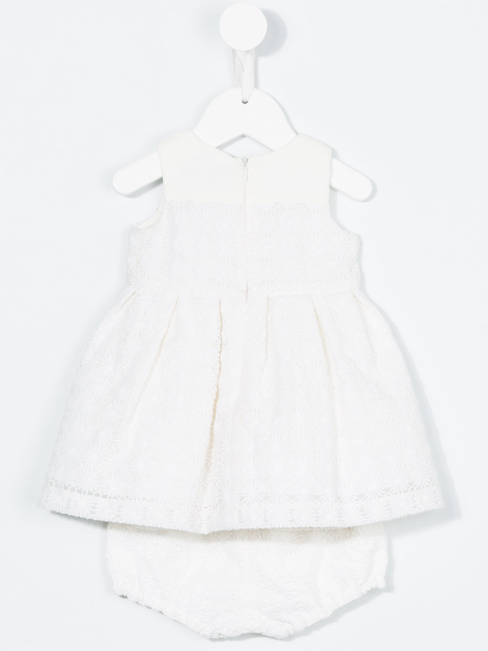 Embroidered Daisy Bodice连衣裙与灯笼裤 