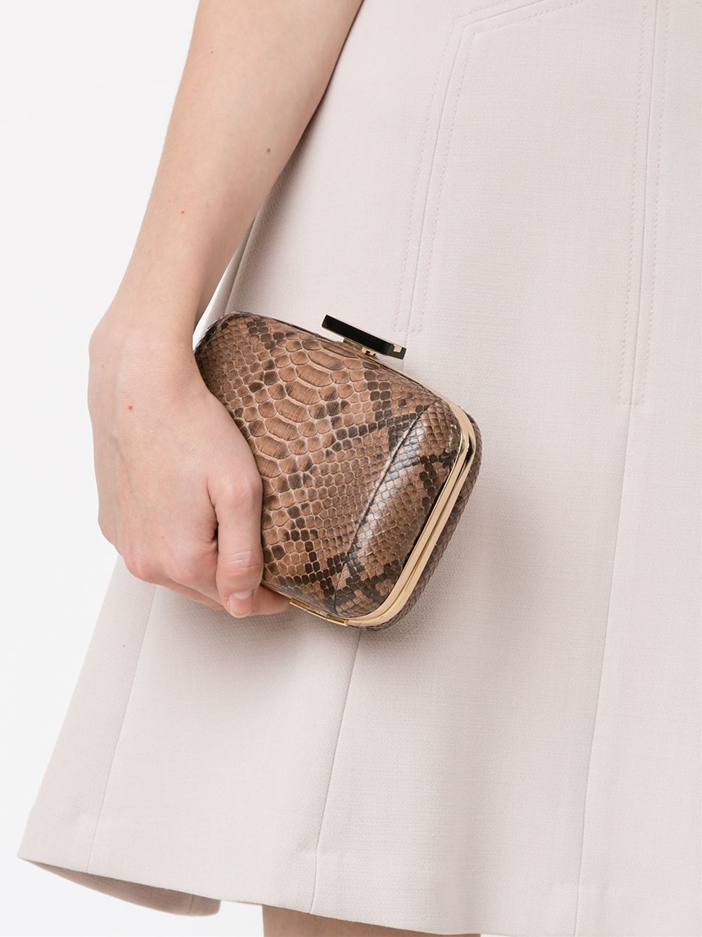 leather clutch