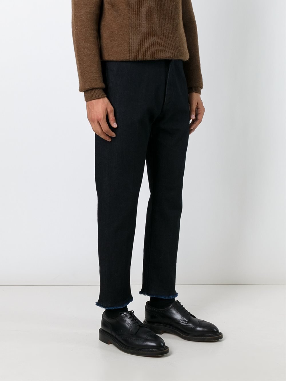cropped trousers