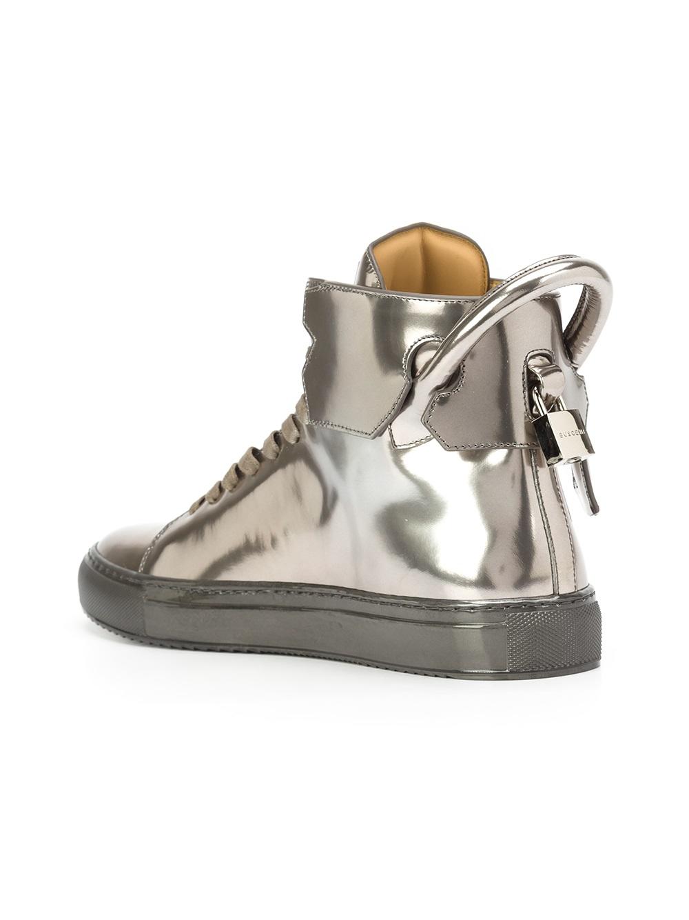 '125mm' Metallic sneakers