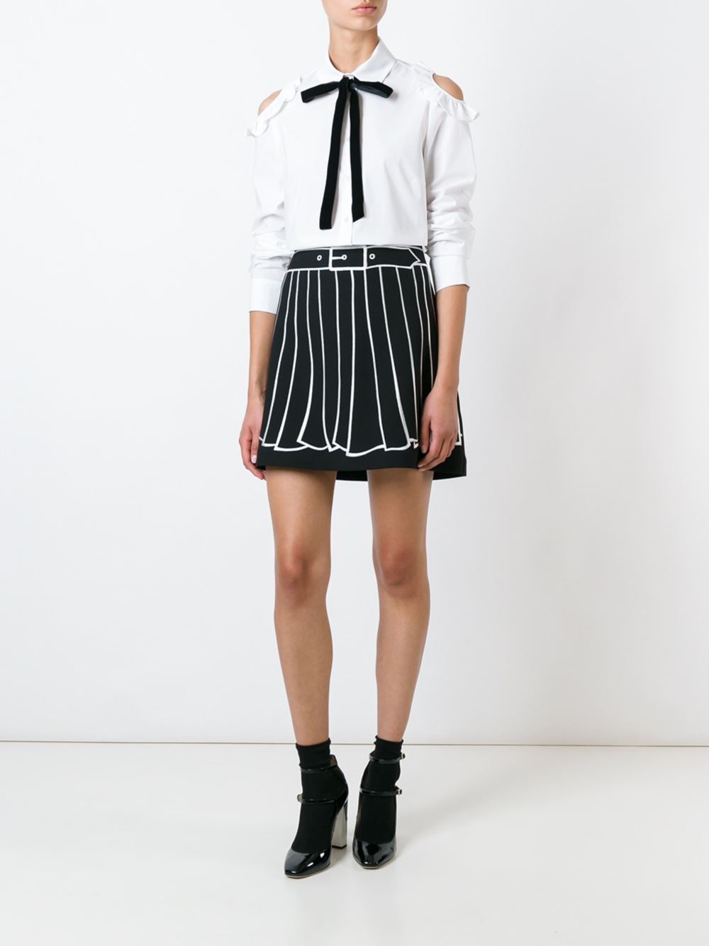 'Albicocco' mini skirt