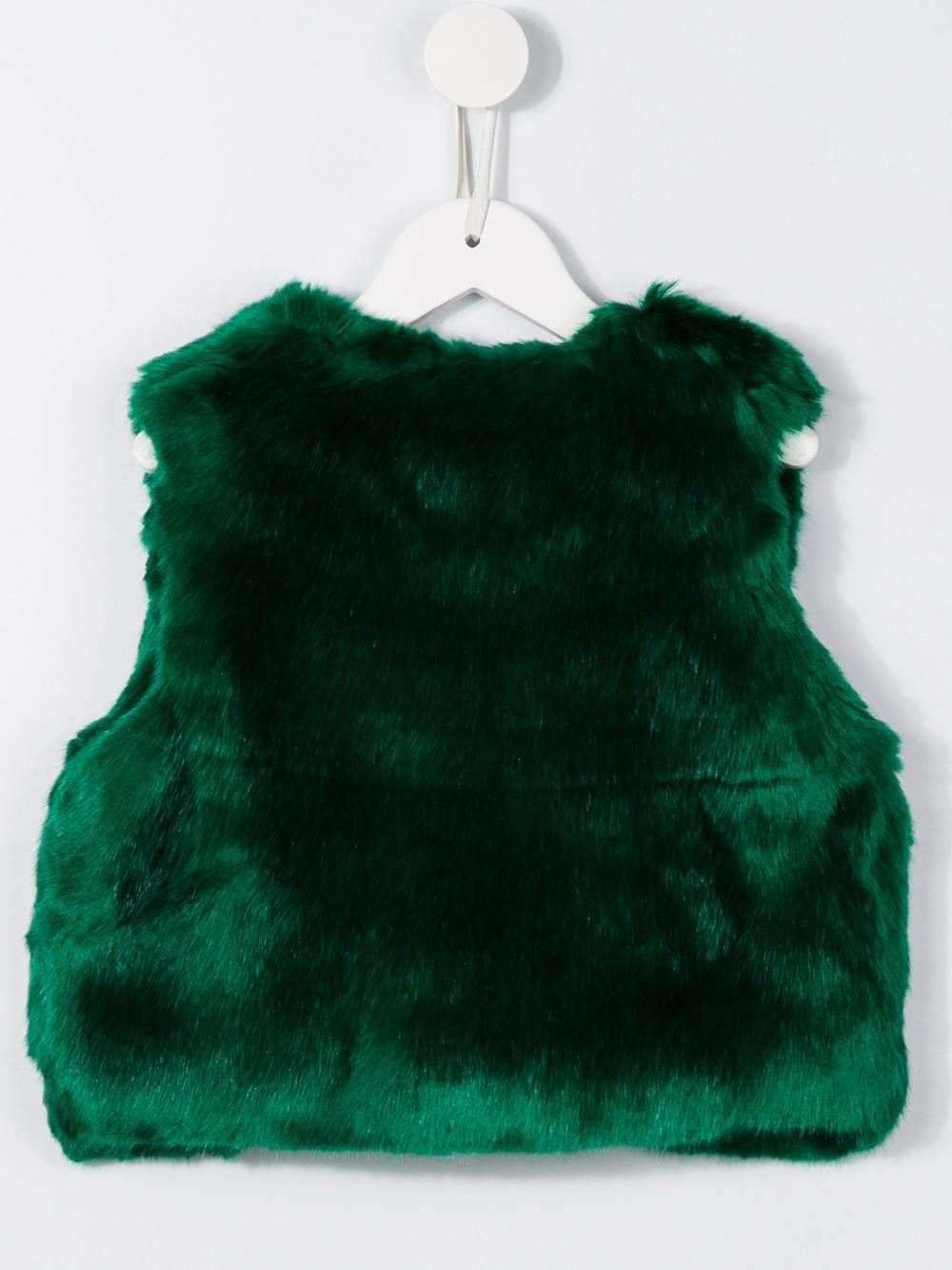 faux fur gilet