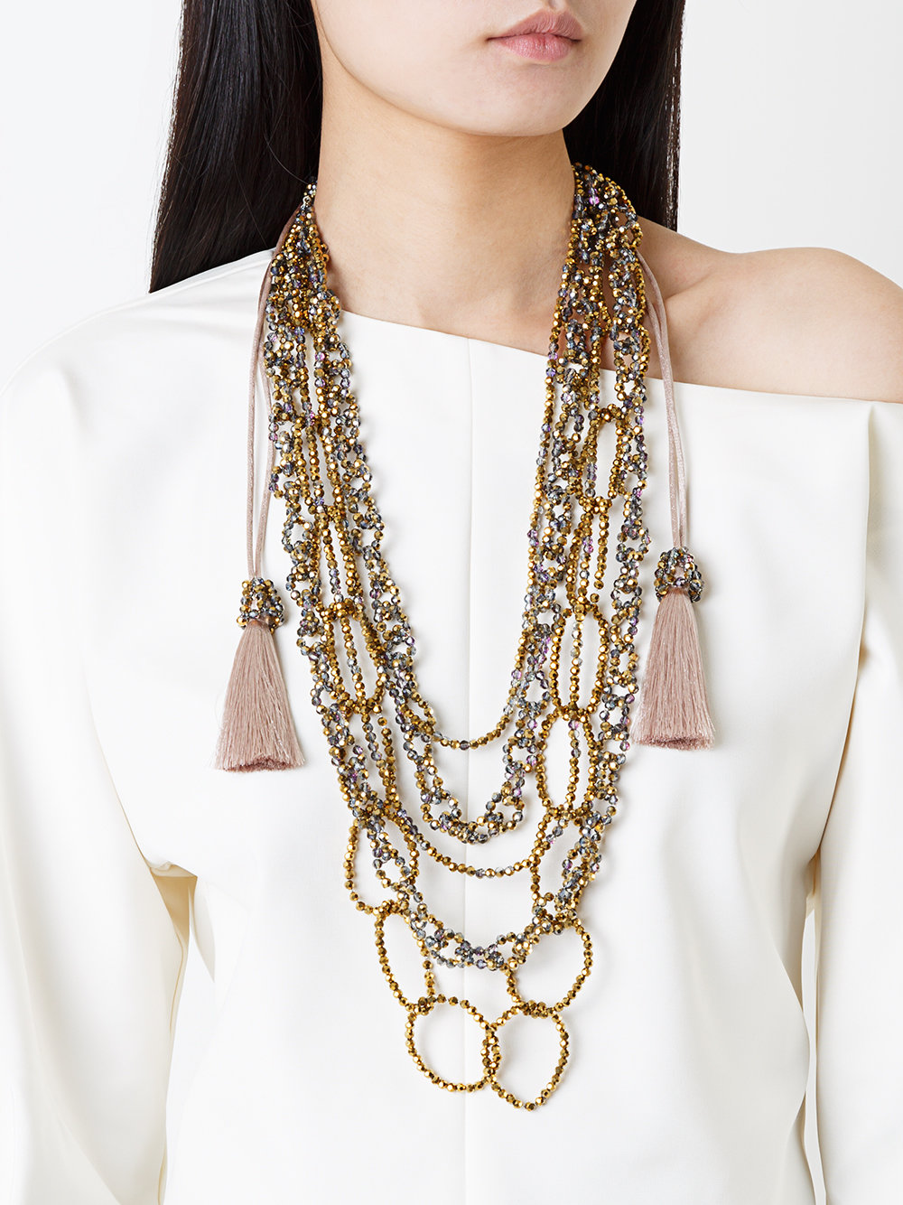 tassel & chain necklace