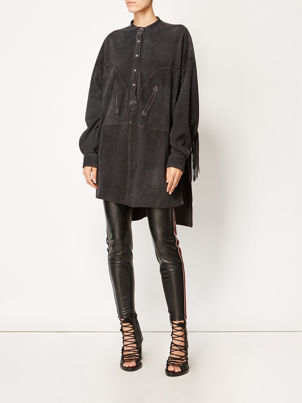 oversized shirt dress