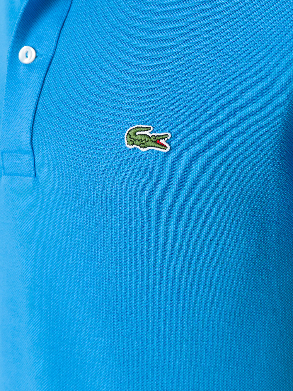 logo patch polo shirt