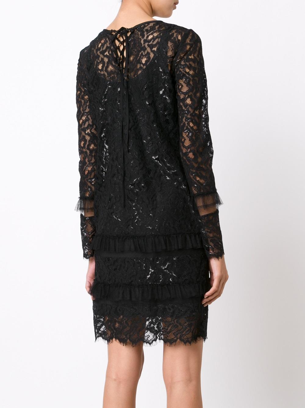 longsleeved lace dress