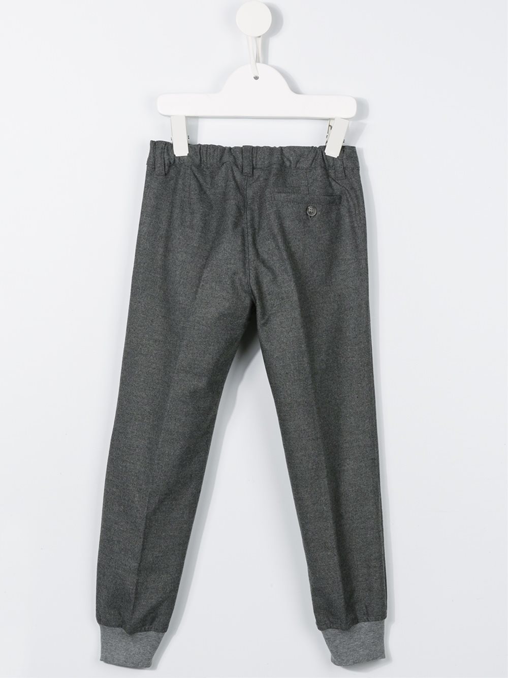 gathered ankle trousers