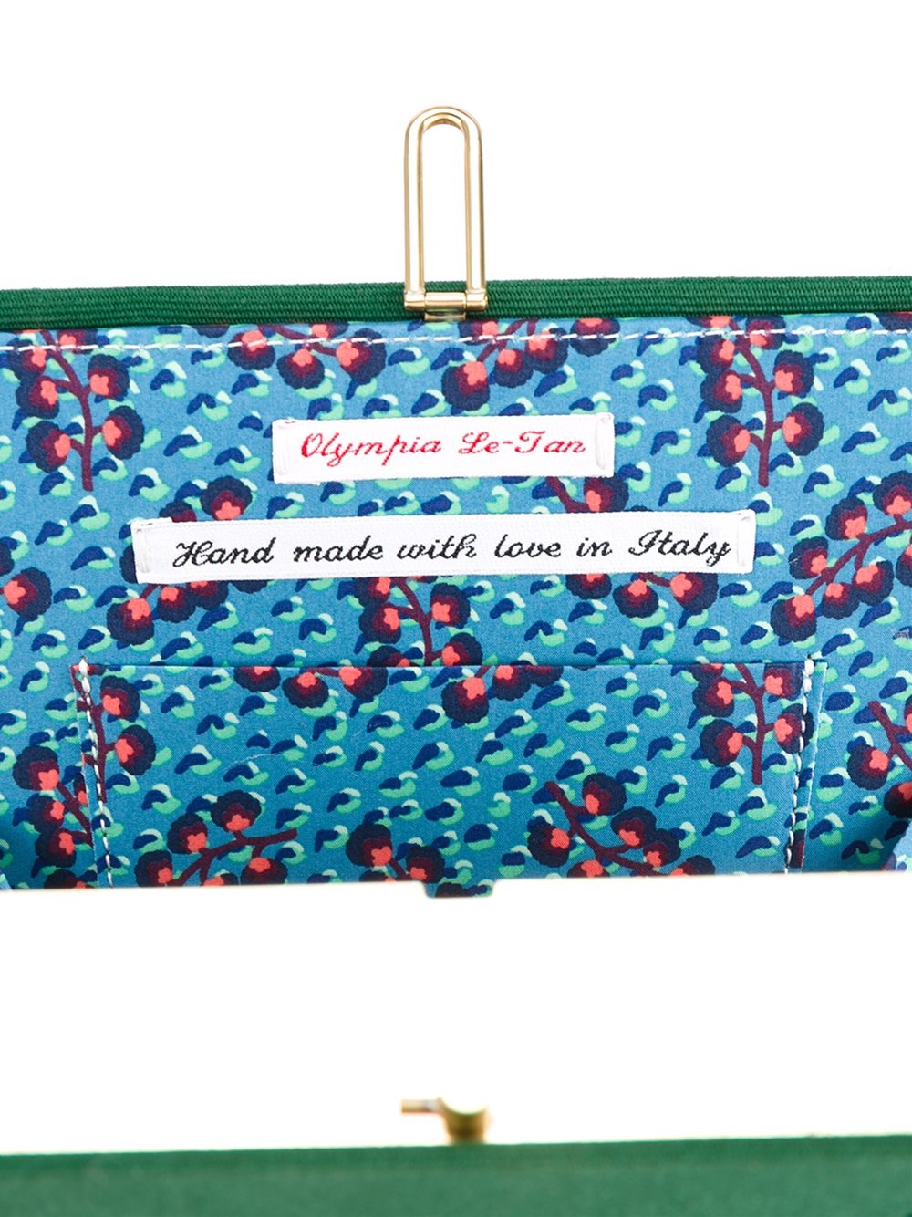 'A Bigger Picture' square clutch