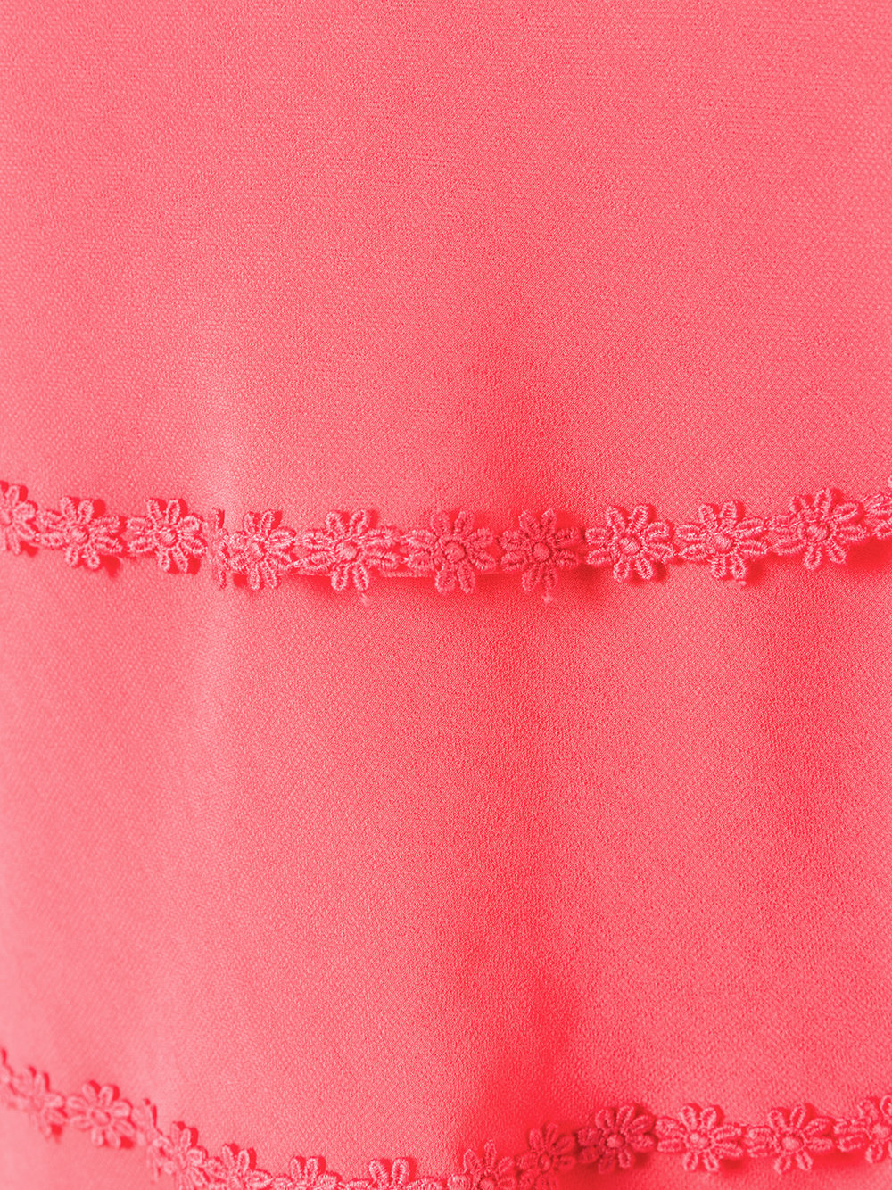 layered flared dress