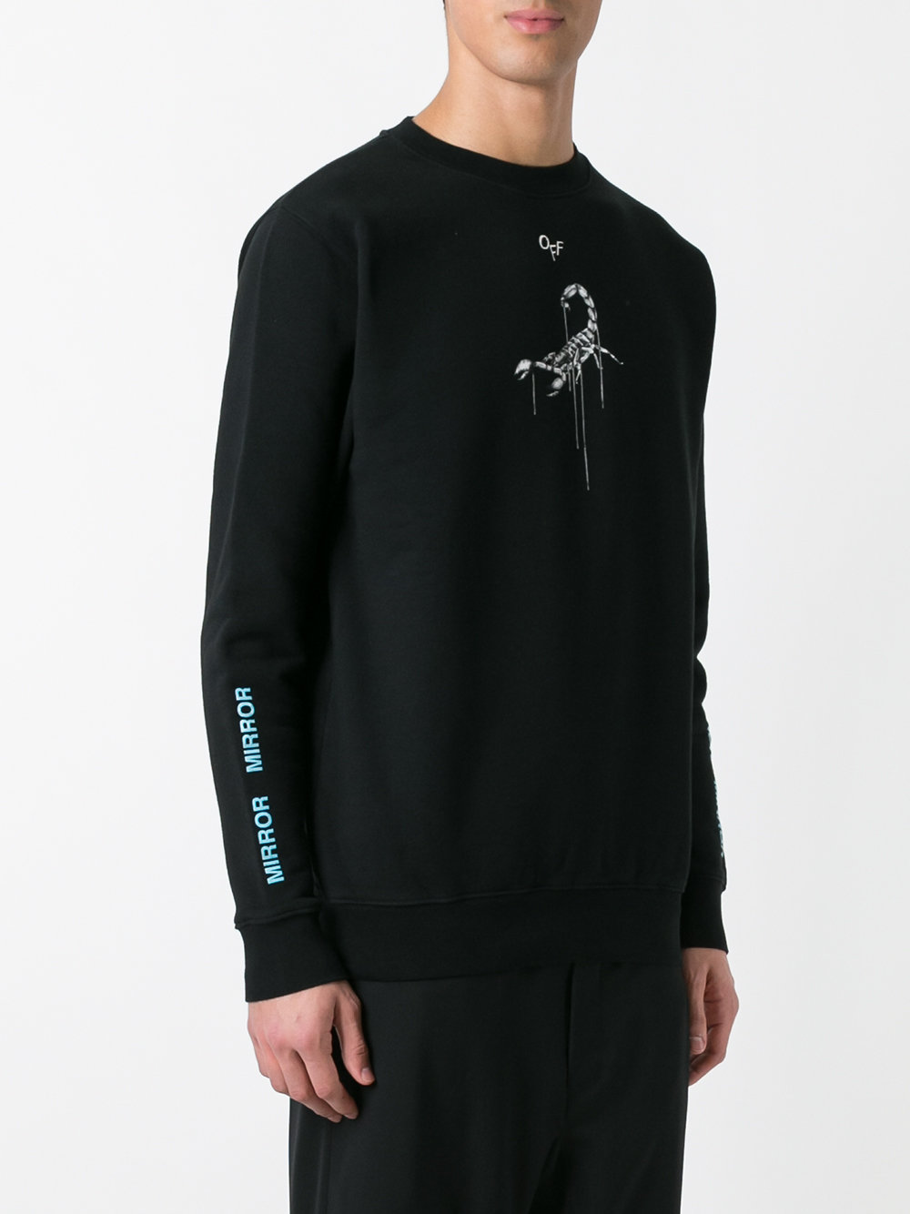 scorpion print sweatshirt