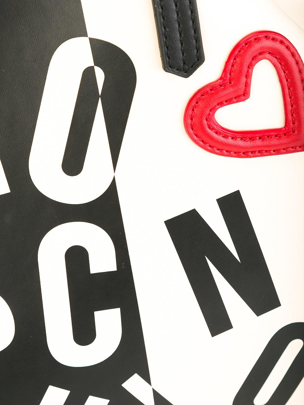 logo print tote