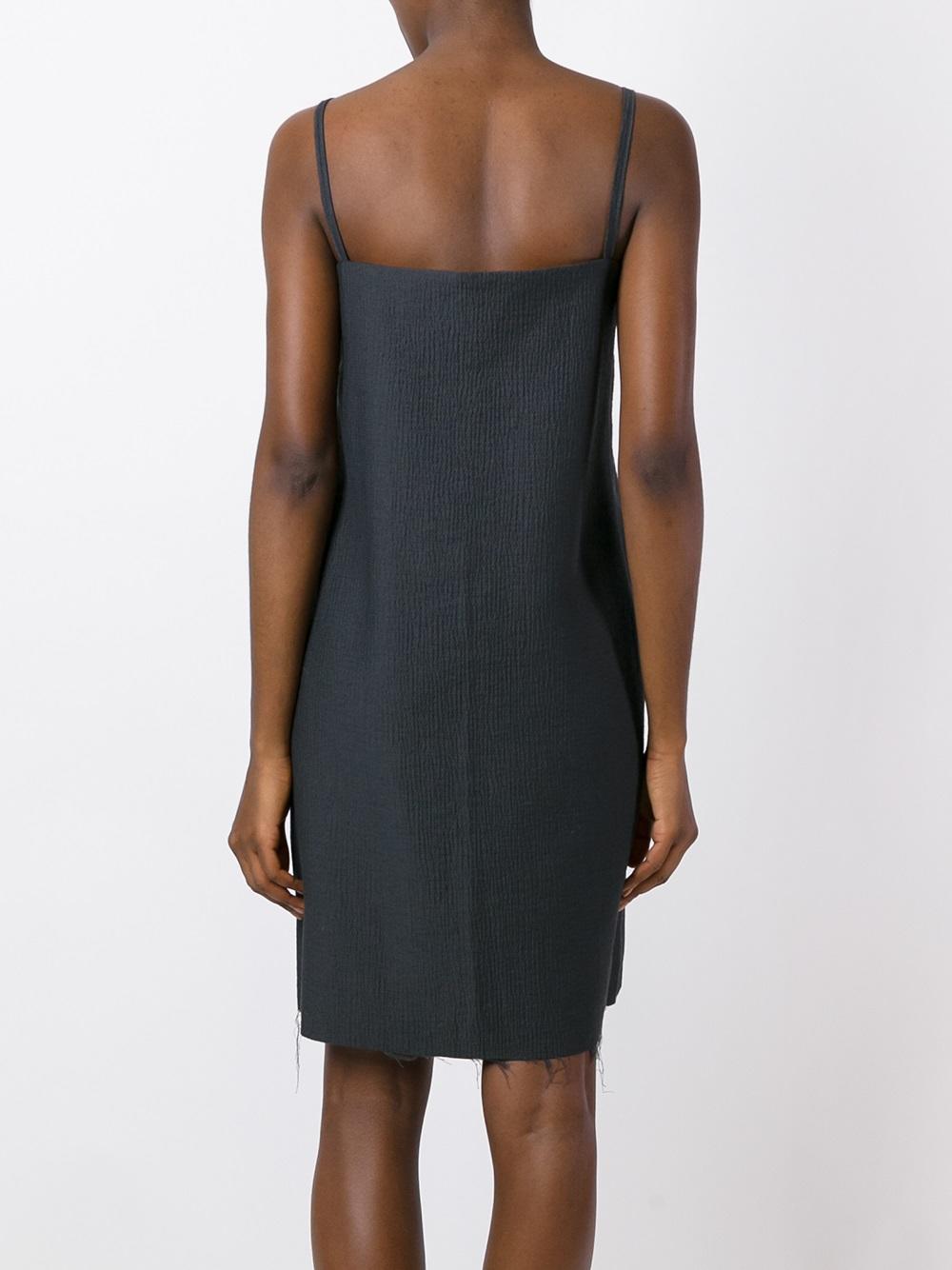 square neck dress