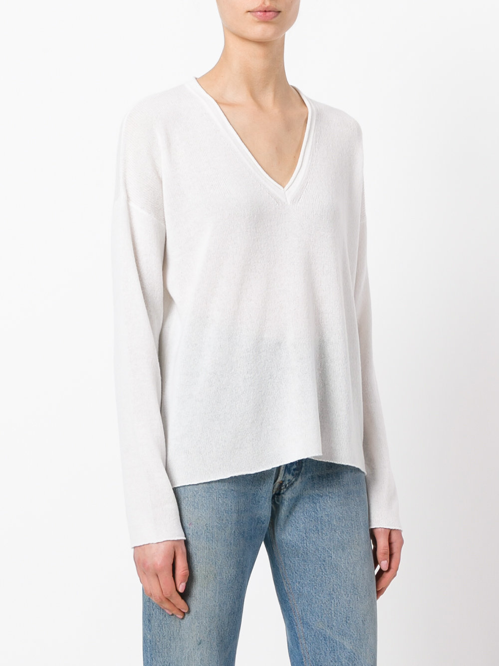 V-neck jumper