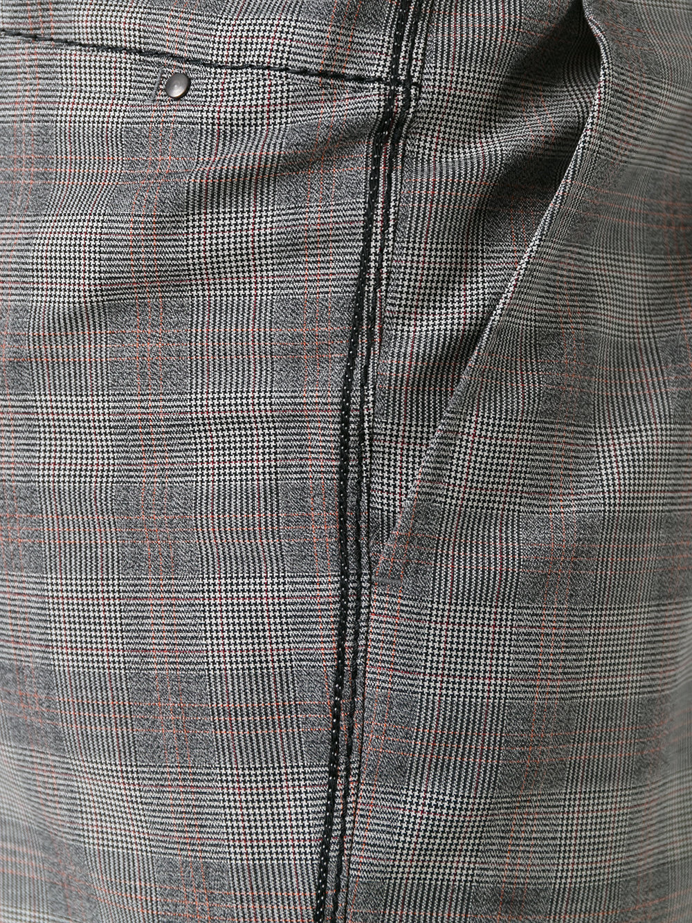 checked trousers