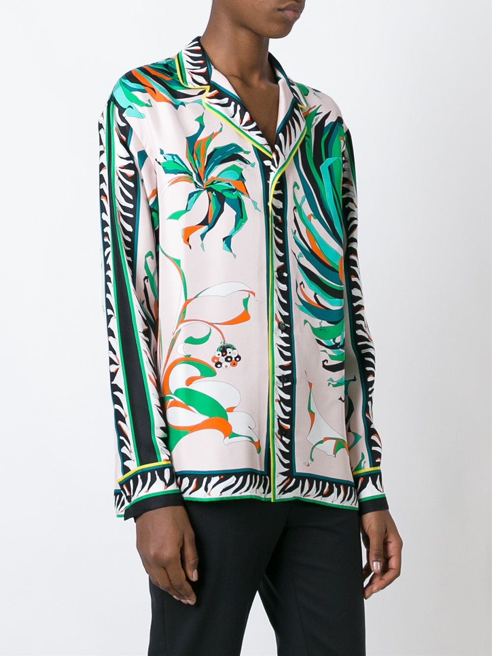pyjama style blouse