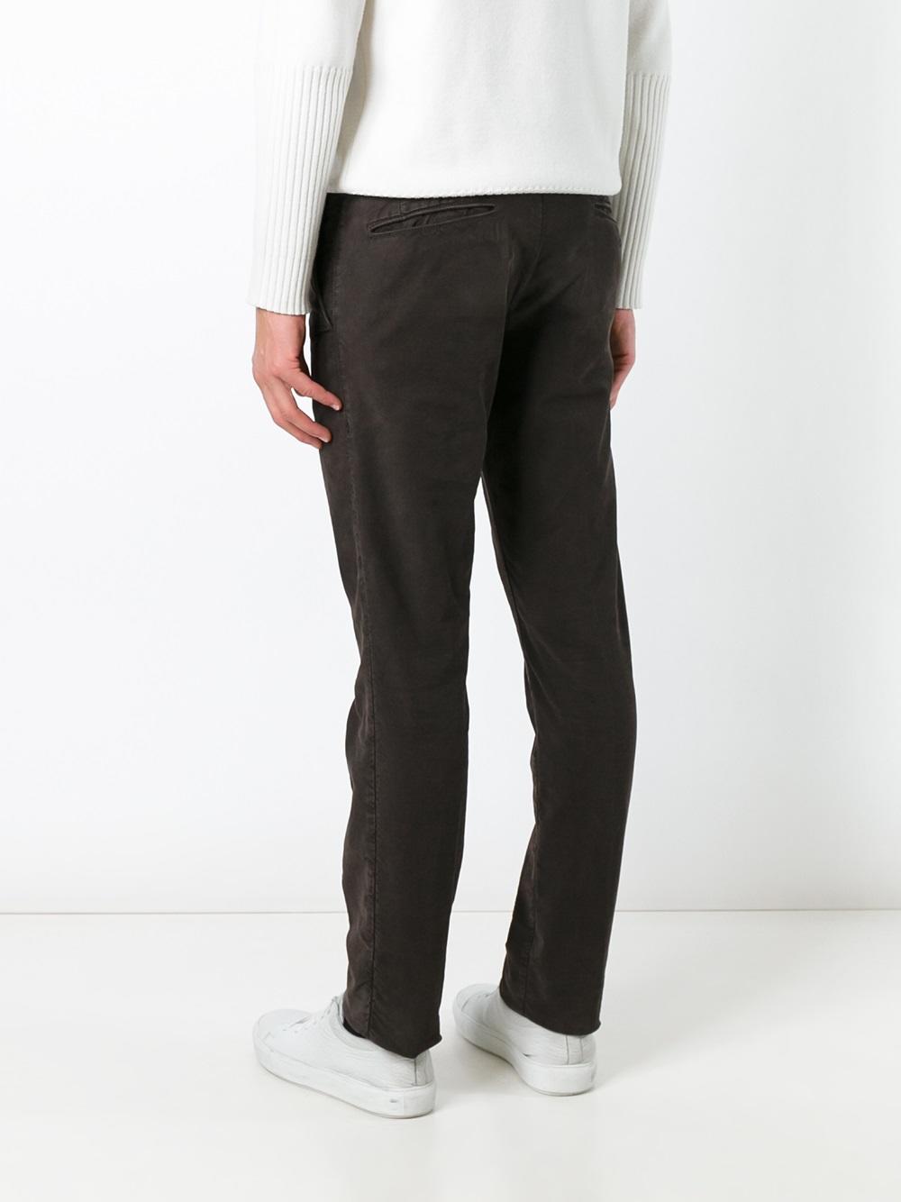 slim-fit trousers