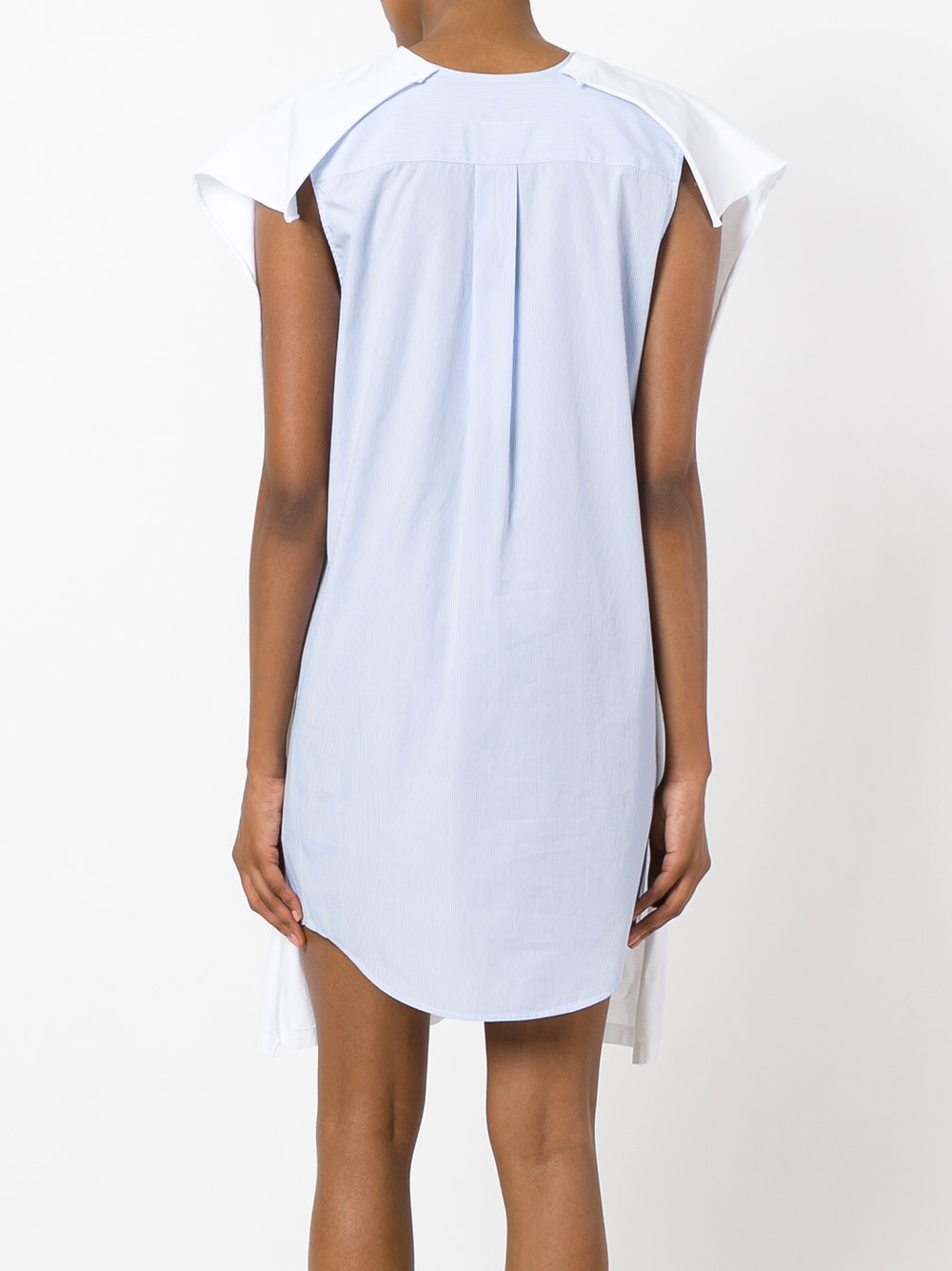 wide-arm T-shirt dress