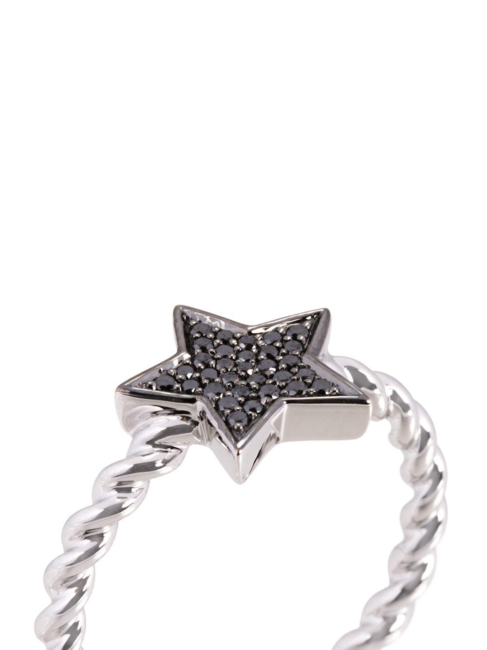 'STASIA' single star diamond ring