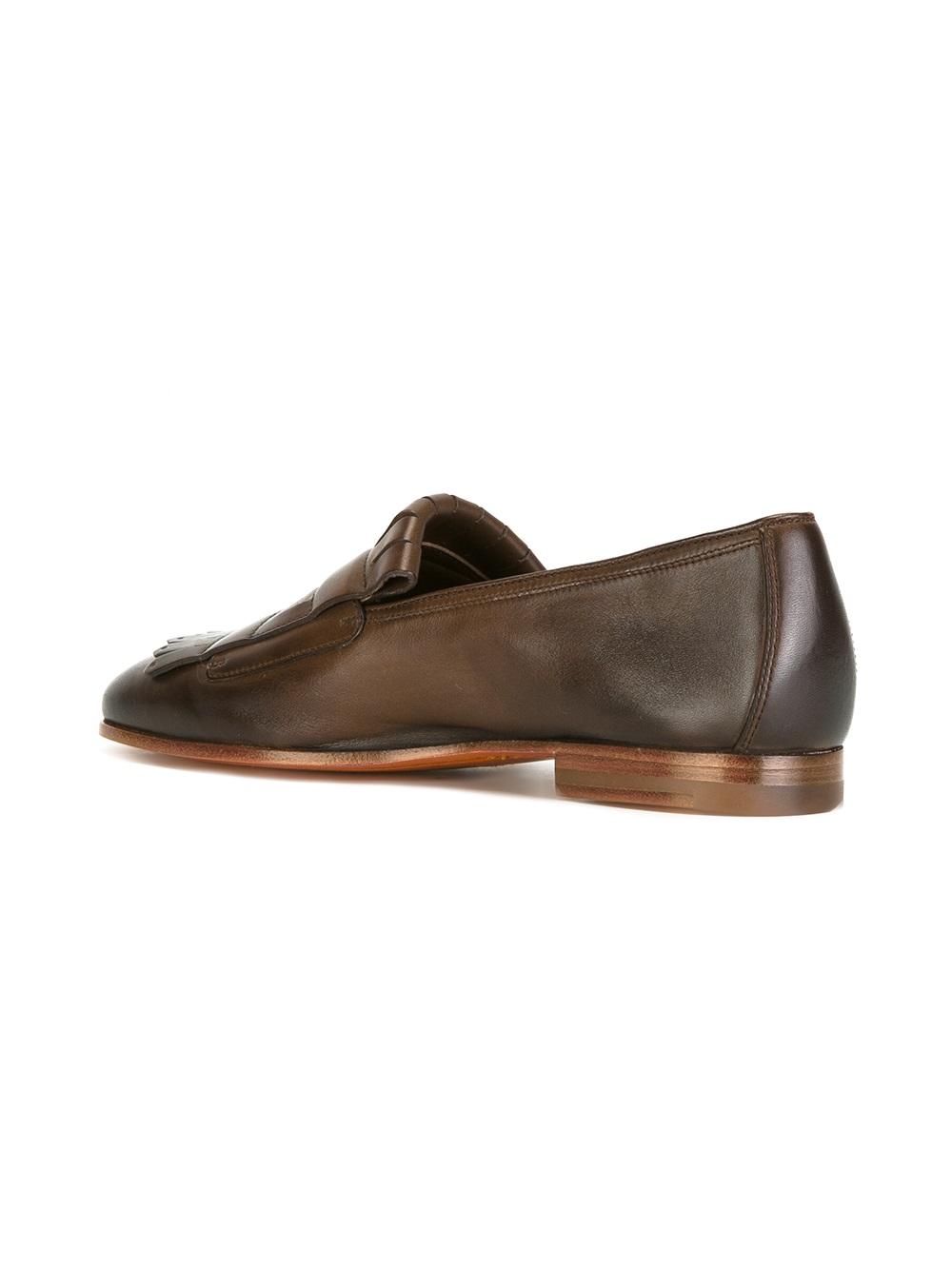 degradé effect monk shoes