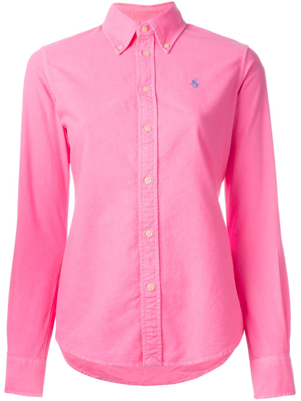 Рубашка розовая Ральф Лоурен