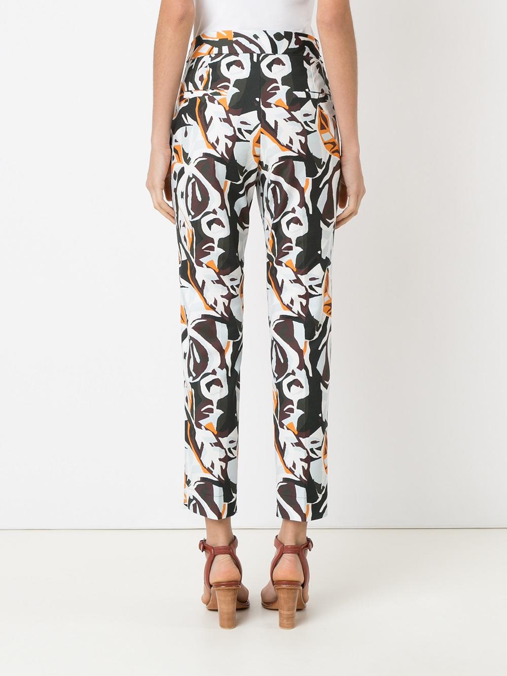 high-waisted trousers
