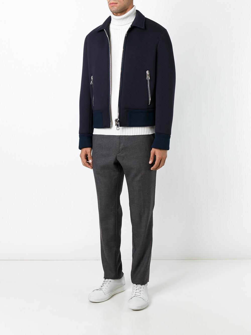 straight leg trousers