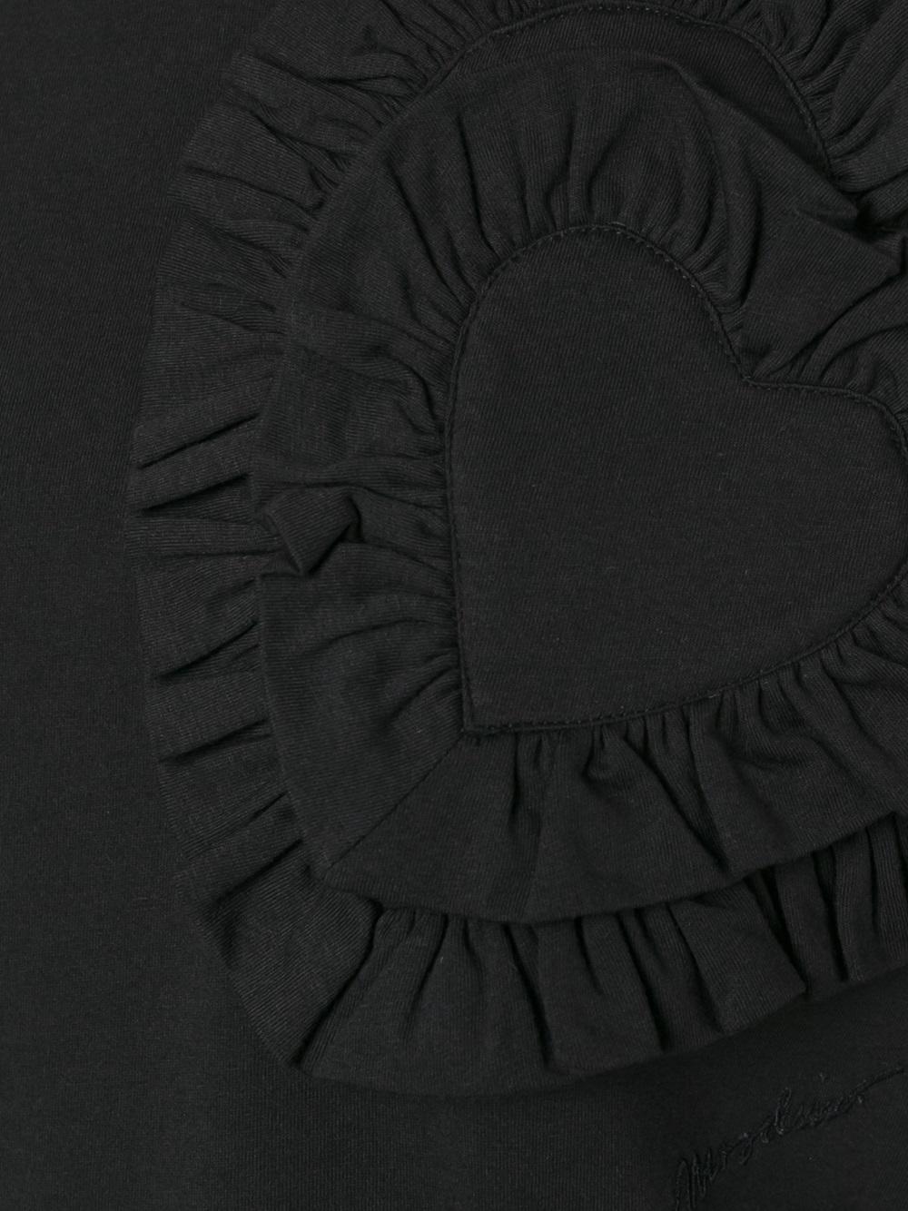 heart appliqué T-shirt