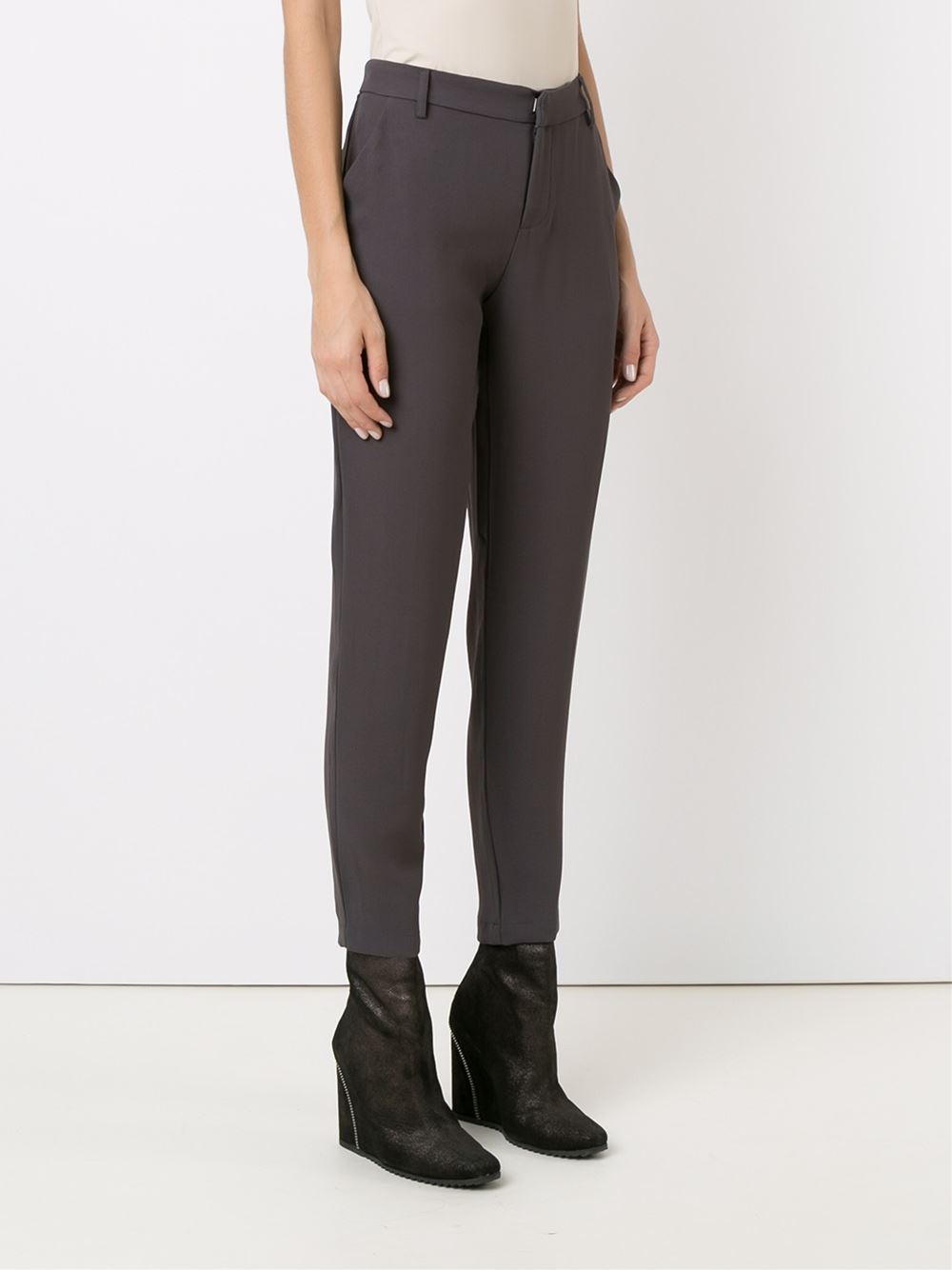 'Grid' trousers