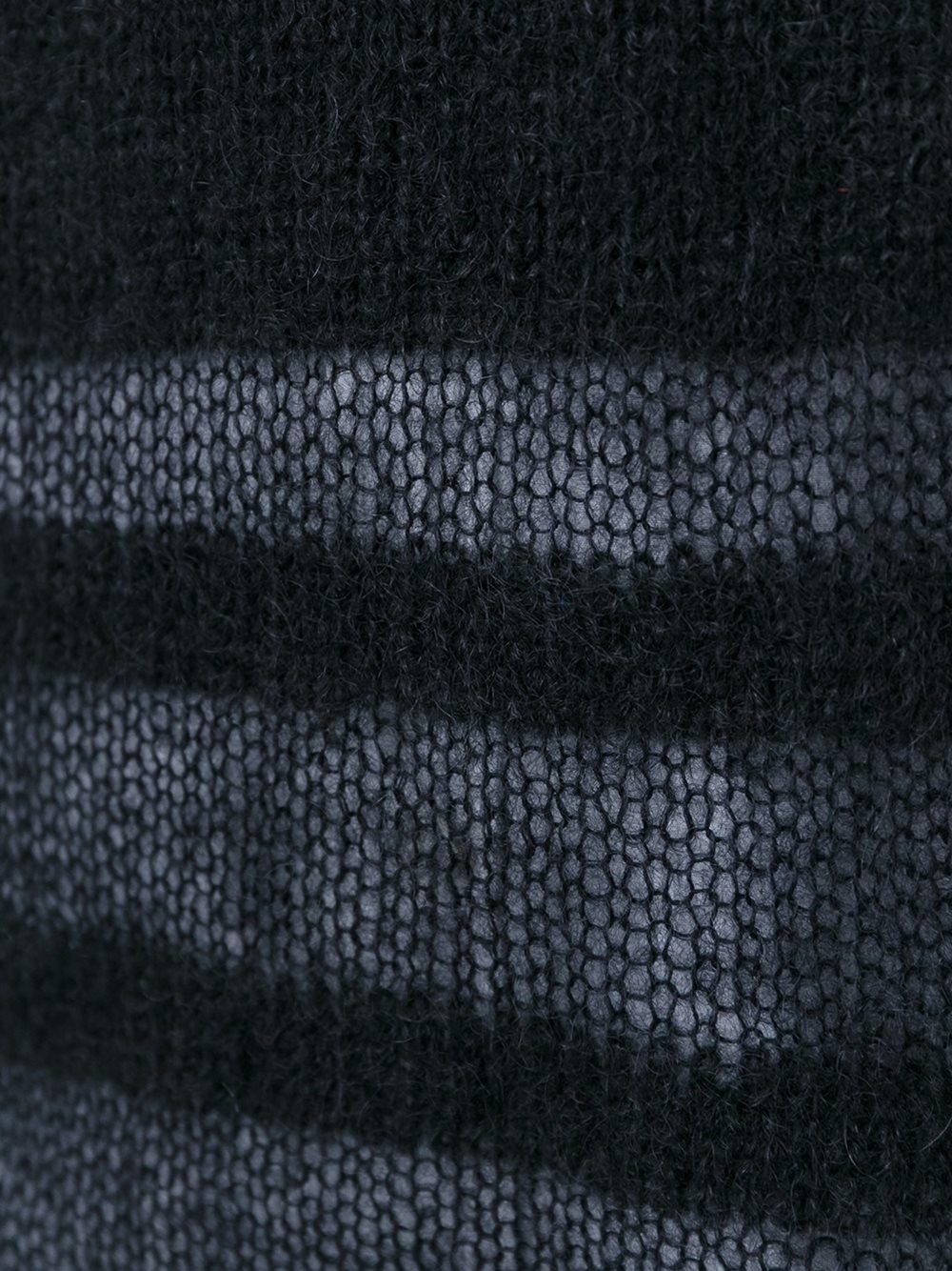 sheer detailing sweater
