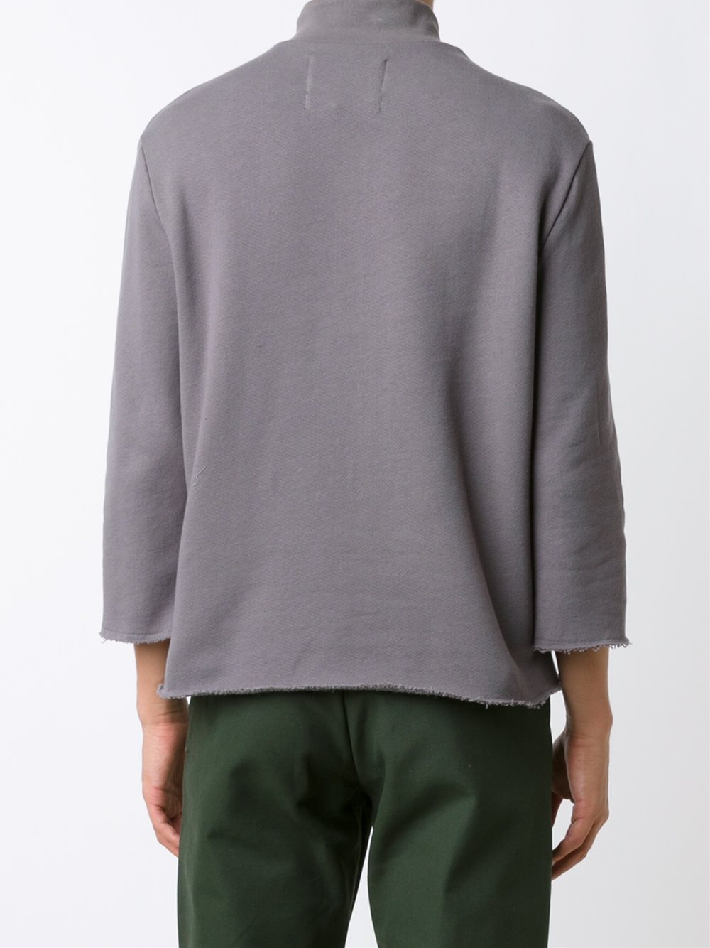 high neck T-shirt