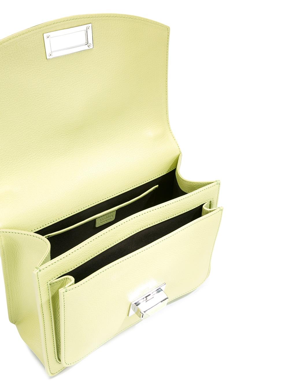 flap front shoulder bag