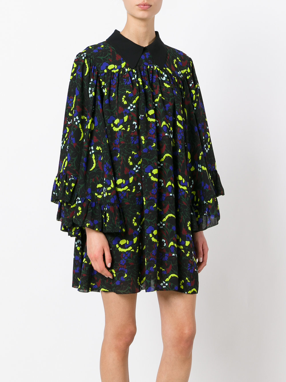 Acid Lime Flower Dress