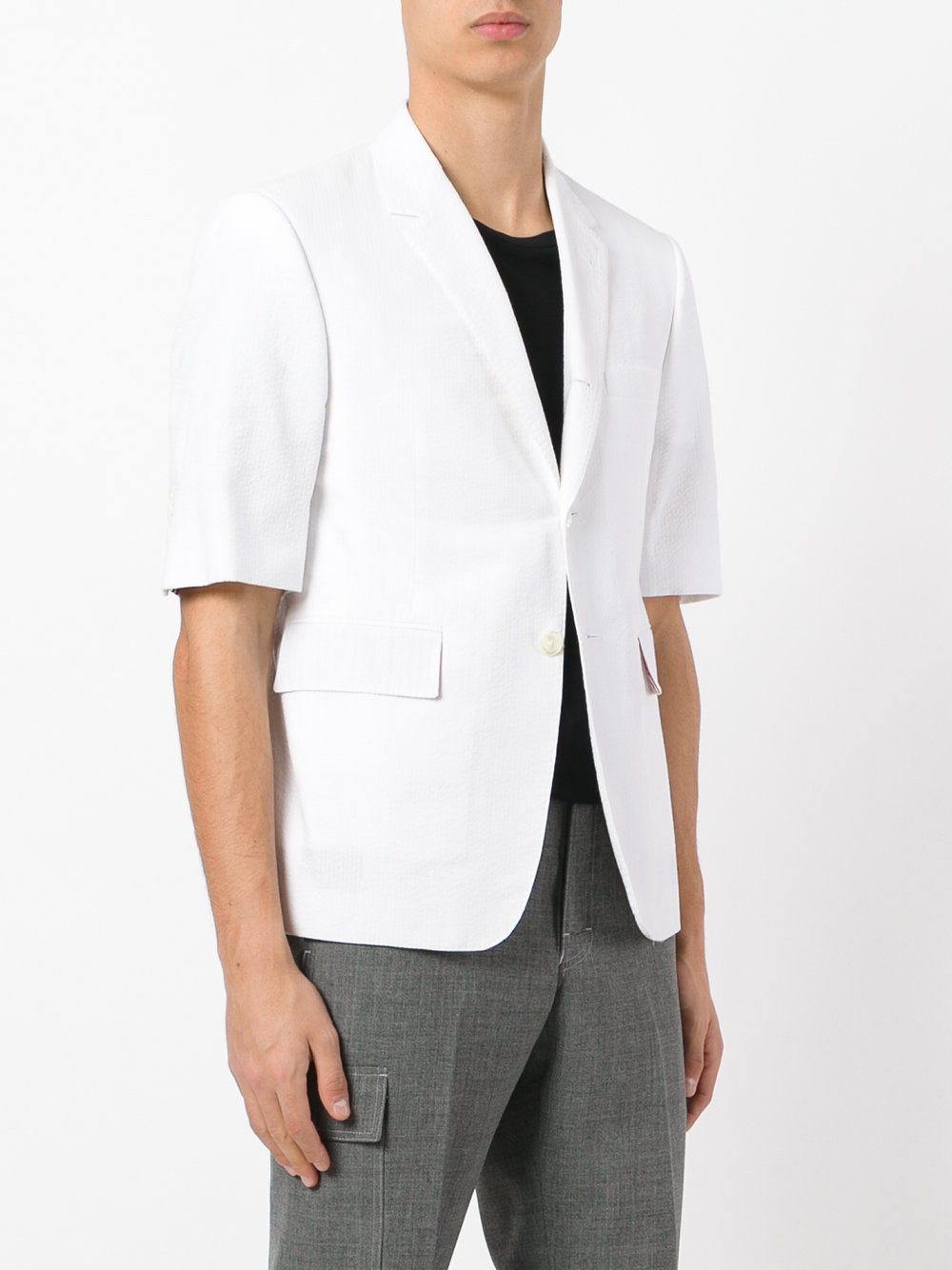 shortsleeved blazer 