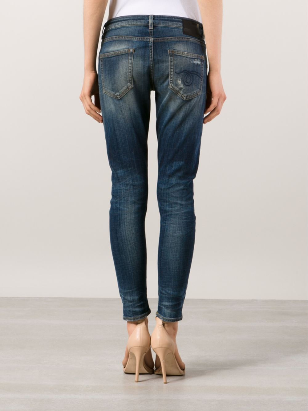 'Boyskinny'牛仔裤
