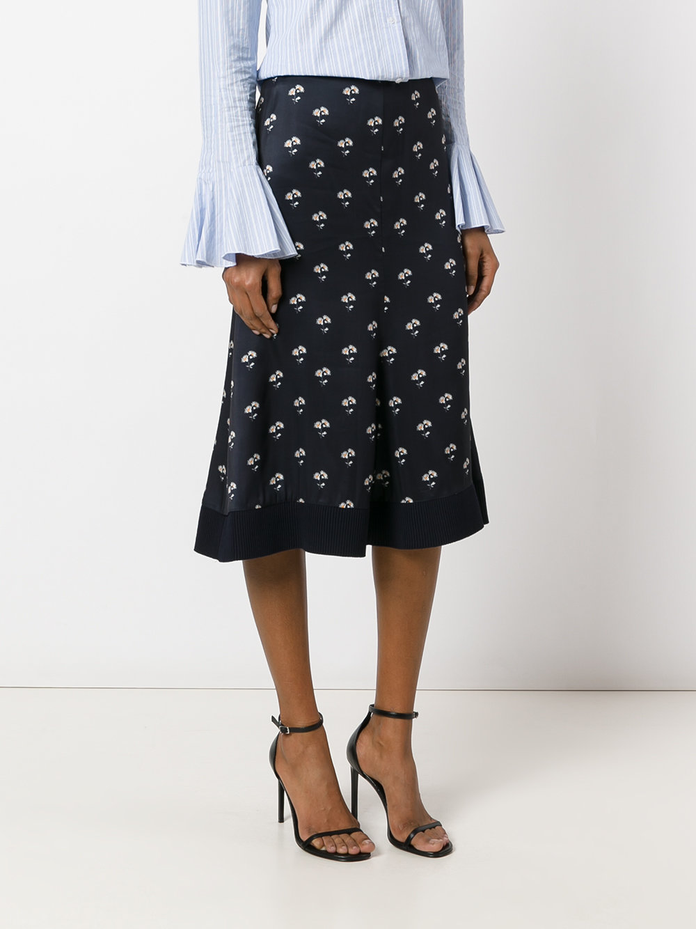 printed midi skirt 