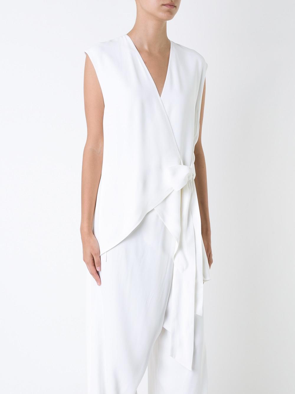'Zenith' sleeveless blouse
