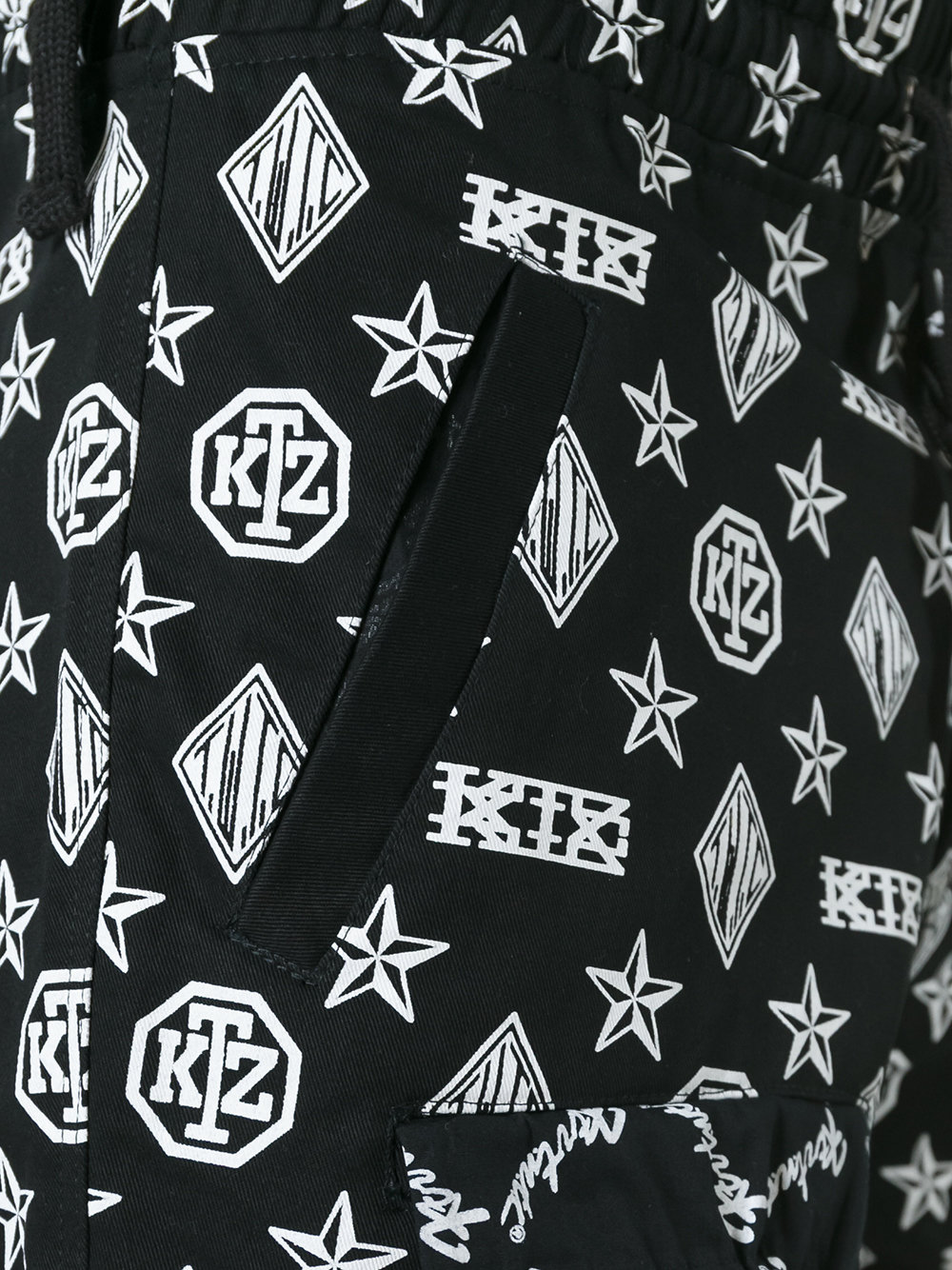 monogram overlap shorts 