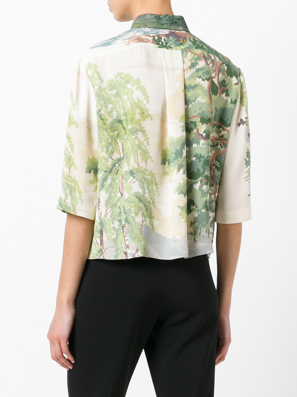 woodland print shirt