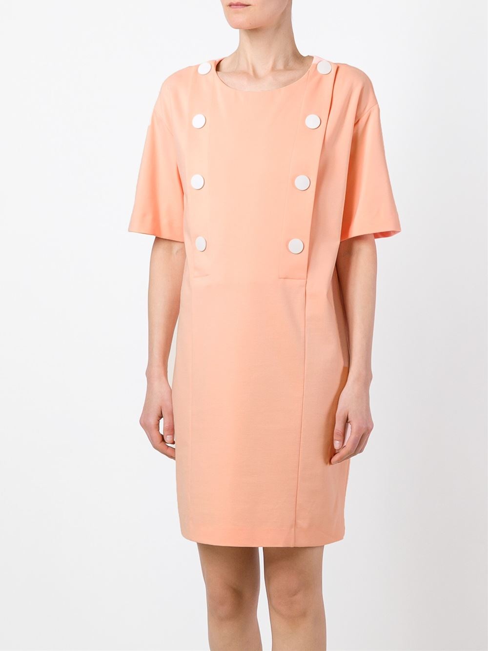 buttoned front dress