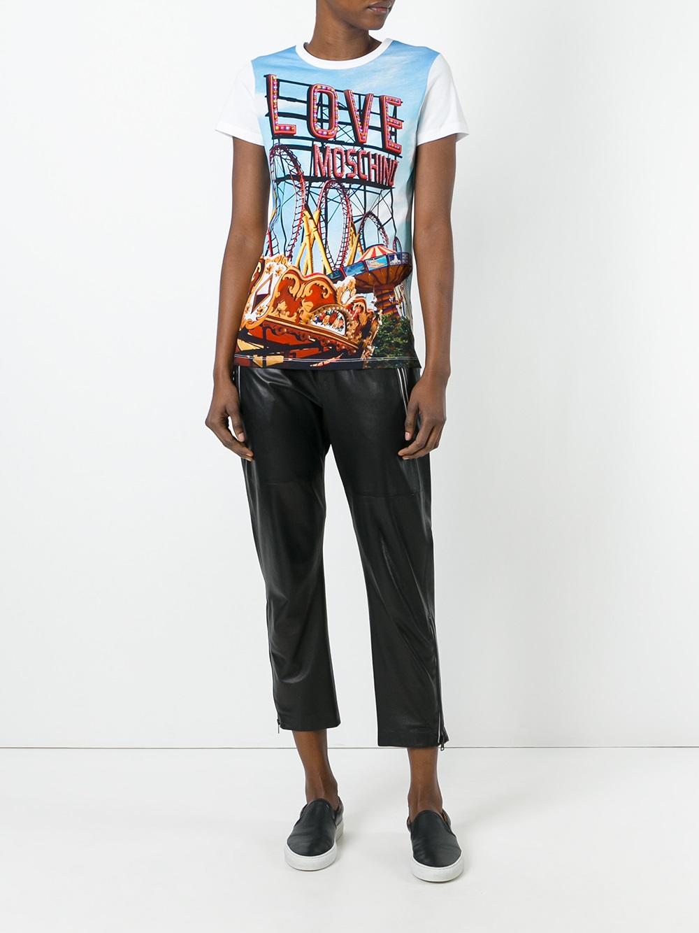 fun fair printed T-shirt