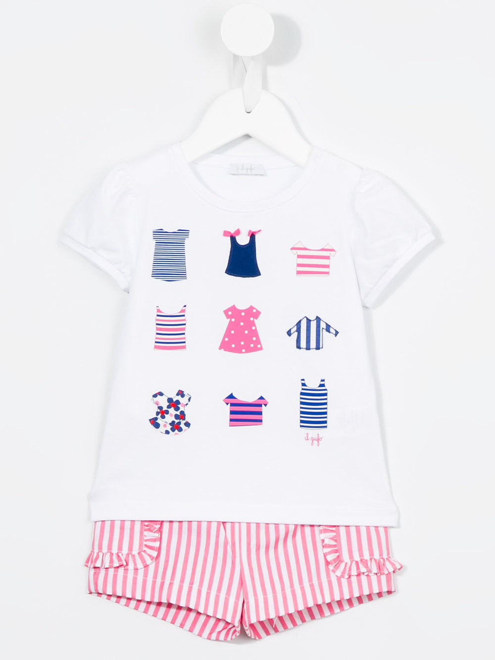 clothes print T-shirt 