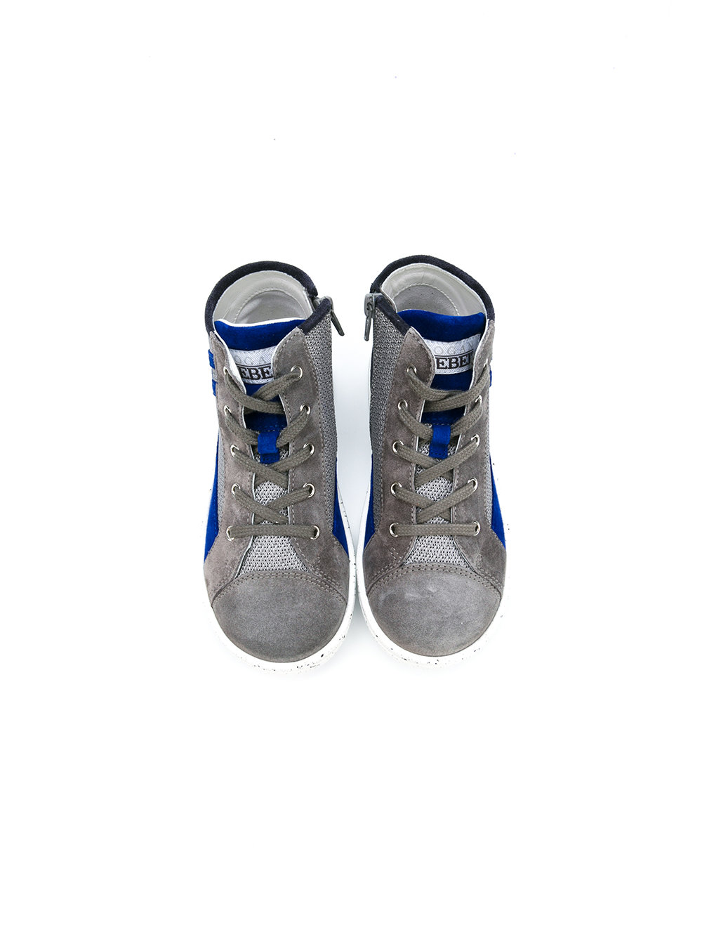 lace-up hi-top sneakers