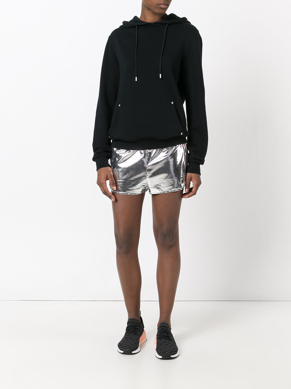 side striped shorts