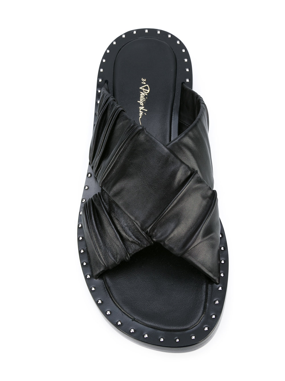 Nagano Flat Crisscross Slide sandals